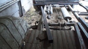 Мерседес MB100D начало сварки
