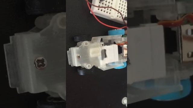 MiniRacer first servo test