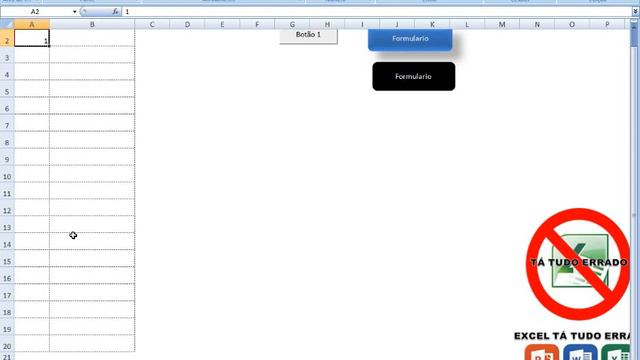 Curso de Excel VBA Aula 3 - Id Automatico- Excel Ta Tudo Errado смотреть онлайн