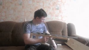 ПСП-ПОЛУАВТОМАТ ПЯТИЗАРЯДНЫЙ. САМОДЕЛЬНЫЙ ИЗ САНТЕХНИКИ