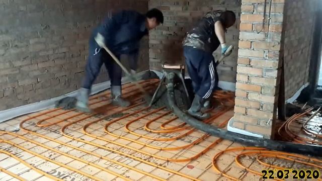 Монтаж отопления, водоснабжения, канализации и полусухой стяжки пола смотреть онлайн