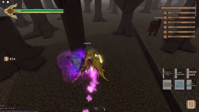 [YBA] Shadow TWOH in SBR смотреть онлайн