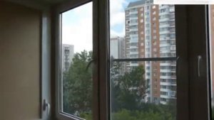 Лоджия в 9 этажке I-515-9ш, тёплое остекление, ламинированные панели, встроенный шкаф.