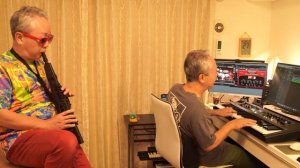【YAMAHA YDS-120+CK61】All Bluesを、私2人で演奏してみました♪