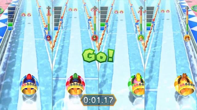 Mario Party 10 - All Racing Minigames смотреть онлайн