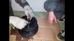 Насос grundfos, последовательная разборка