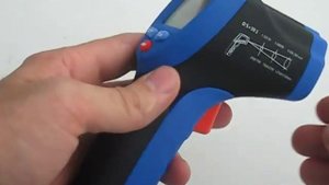 Обзор пирометра GT809, от -50 до 1050 ºC