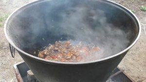 Как приготовить ШУРПУ - шурпа в казане на костре