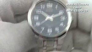 Обзор. Мужские японские наручные часы Casio MTP-1310D-2B