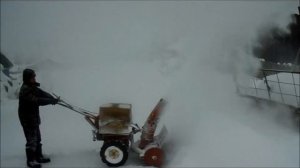 Доработка снегоуборщика .Самоделкин из Сибири.