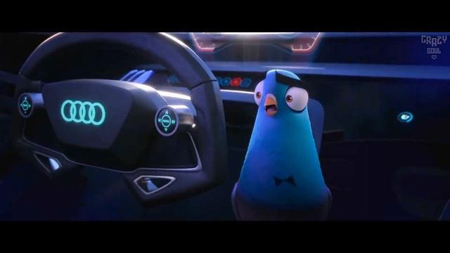 Sofia Reyes - 1, 2, 3 (The Knocks Remix) | Spies In Disguise [Audi Chase Scene] смотреть онлайн