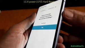 LG X power LS755 Hard Reset and Soft Reset