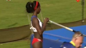 Pole vault women Hengelo 2013, Yarisley Silva 4.90m new PB