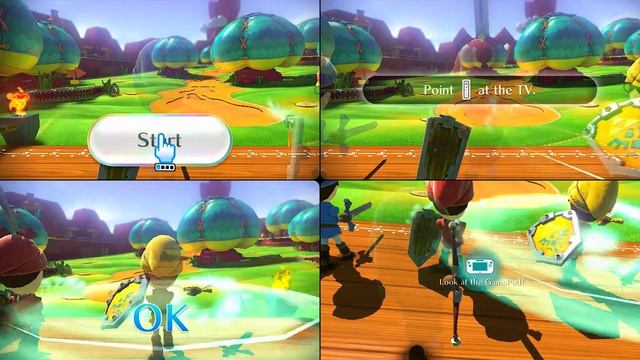 Nintendo Land  The Legend of Zelda Battle Quest: The Grasslands - 11 Wii U  GamePad Walkthrough