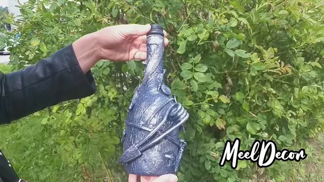 Декор бутылки в стиле стимпанк ?
