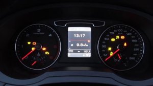 Запуск дизеля при -29 без Вебасто(Cold start TDI Audi Q3 -29C degrees).MOV