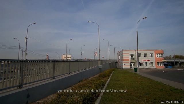"Золотая осень" и автобус 243 метро "Охотный Ряд" - Силикатный завод // 2 октября 2018 года