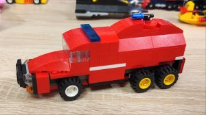 Пожарная машина Урал 5557 из Lego