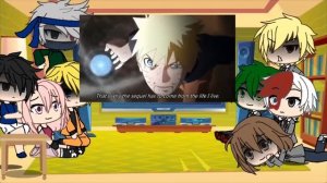 ❤️Bnha and my friend react to naruto | Bnha reacts to Naruto ⚠️READ DESC⚠️