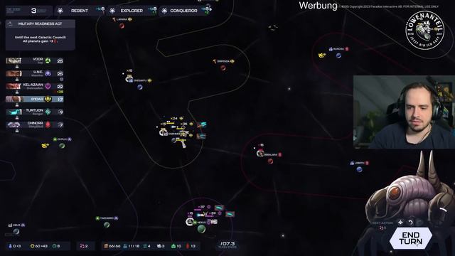 Geniales rundenbasiertes Weltraumspiel! | Stellaris Nexus - 5 min Erklärung & Multiplayer Gameplay смотреть онлайн