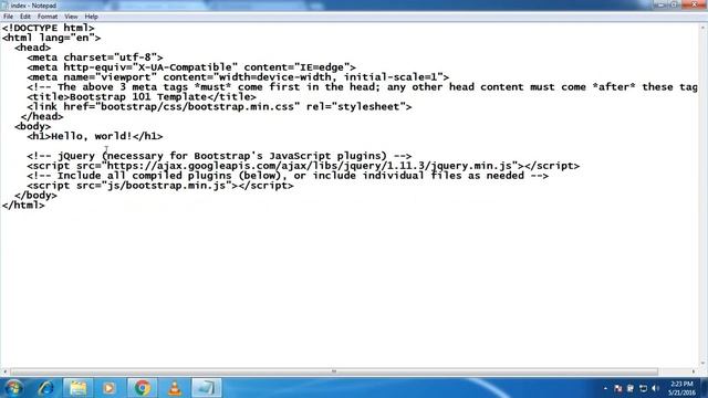 Bootstrap Framework