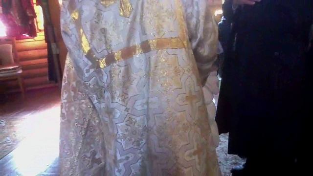 хр. прп. Агапит(Киево-Печерский) 27.03.2016,причастие