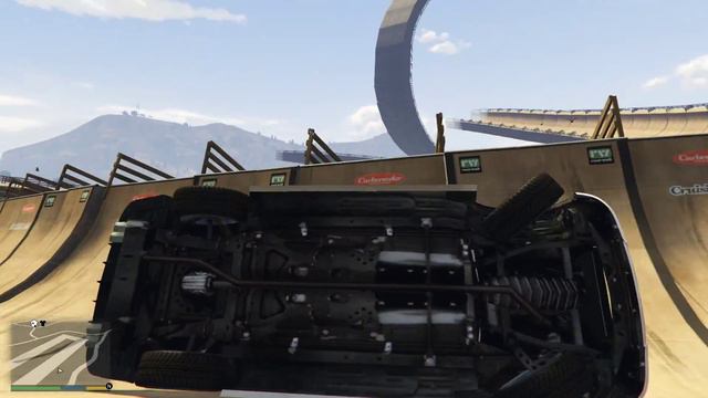 GTA 5 PC MODS - Double-Loop Racing-Court GTA 5 RAMP MOD