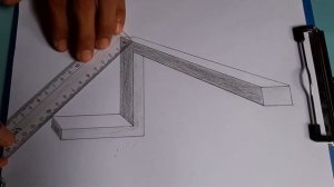 How to sketch and draw 3D Illusion of 3 Dimension | 3D Art Pencil #3Dimension #21