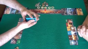 094 7 Wonders Duel играем в настольную игру