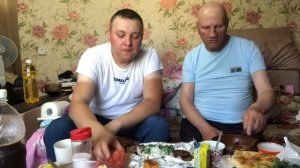 С Батей оно всегда вкуснее|люля|мукбанг mukbang