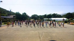Танцевальный Флешмоб (Детский лагерь Бухта Отрада)