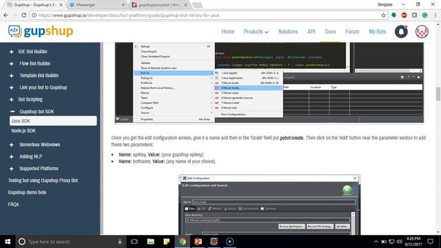 Gupshup's Java SDK demo смотреть онлайн