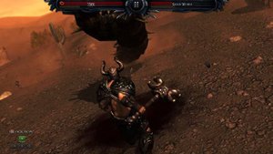 Doom Warrior: Level 1700 Sand Worm