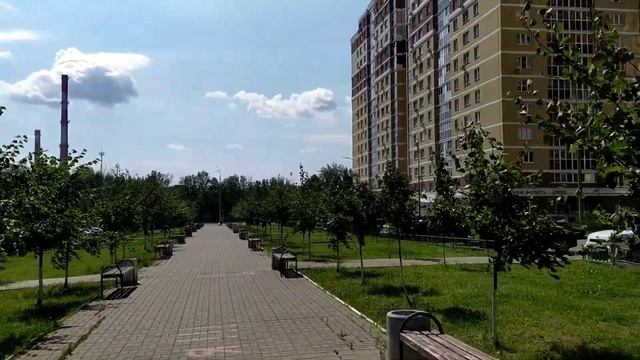 Пешком по городу Липецк,микрорайон Елецкий. Август 2023.