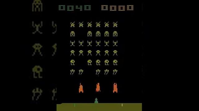 Atari Space Invaders Deep Q Network Video 1/3