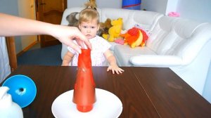 Извержение вулкана! Опыт для детей