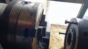 Установка польского патрона на станок 1к62