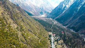 Природный парк Ала-Арча. Видео с дрона. Кыргызстан