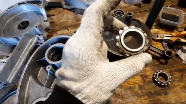 сборка двигателя иж планета смотреть онлайн