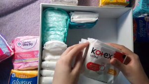 Организовываю новое хранение прокладок?|Хранение прокладок| ?Ноябрь