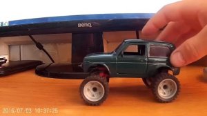 Тюнинг модельки  -обзор нивы на больших колёсах