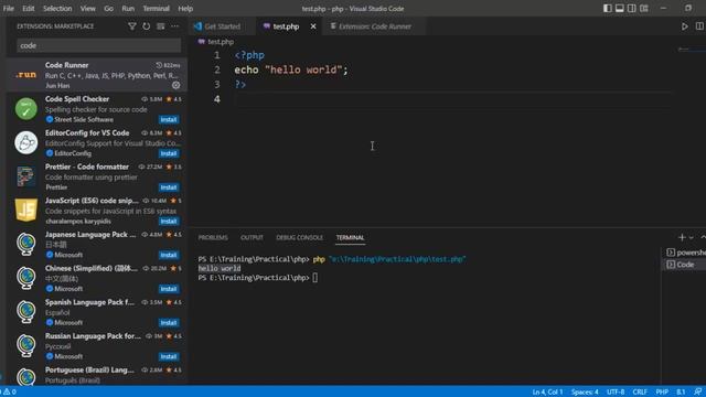 How to SETUP Visual Studio Code for PHP