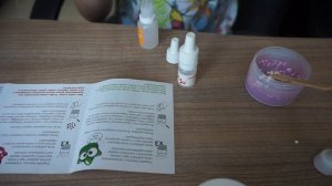 Обзор набора Slime фабрика.Делаю слайм из набора!!! Супер слайм своими руками!!!