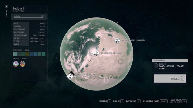 STARFIELD  Where to find missing Indum II fauna