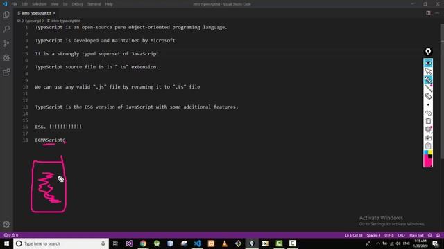 typescript introduction |  مقدمة عن typescript | الفرق بين typescript و javascript و es6