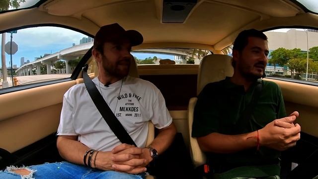 Driving the Miami Vice Testarossa There was a Fire!!