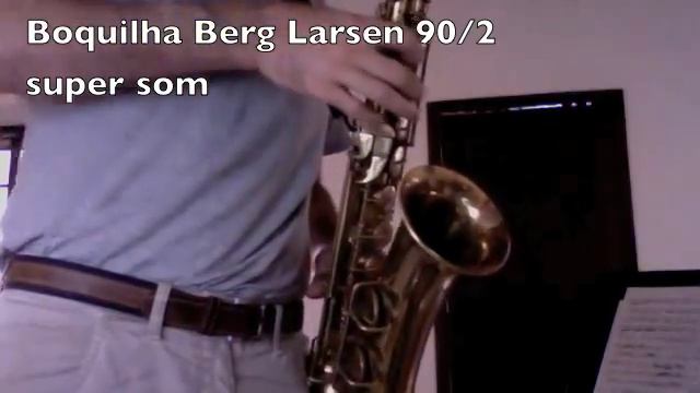 Boquilha Berg Larsen de Massa Sax Alto смотреть онлайн