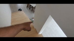 Бетонная лестница. Подгонка ступеней и подступенков на объекте. Подготовка к шлифовке и покраске.