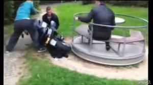 Скутер и вертушка