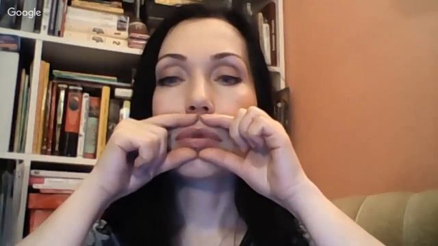 Как избавиться от кисетных морщин и увеличить губы.  Гимнастика для лица с Юлией Зартайской